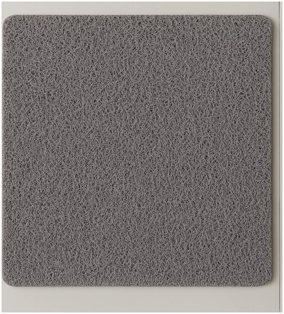 Afbeelding van HSXL - Antislipmat Douche Zacht & Waterdoorlatend - 60x60CM - Incl. Netspons - Antislip Douchemat Grijs