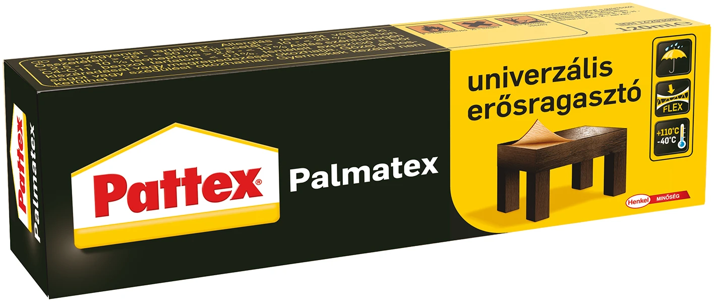 Afbeelding van Palmatex Universele Contactlijm – 120 ml – Sterke & Sneldrogende Lijm – Water- & Hittebestendig