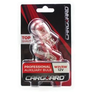 Afbeelding van Autolamp W21/5W 12V - 21/5W Wit - 2 Stuks - Dubbele Fitting voor Rem-, Parkeer- & Positielicht Auto