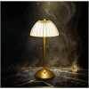 Afbeelding van Tafellamp 'Paris' Goud Metaal 31 cm – Dimbaar – 3 Lichtkleuren (Warm/Neutraal/Koel Wit) –