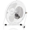 Afbeelding van USB Mini Ventilator - Bureauventilator Met 180° Draaibare Kop - 18 cm Diameter - Roestvrijstalen Bladen