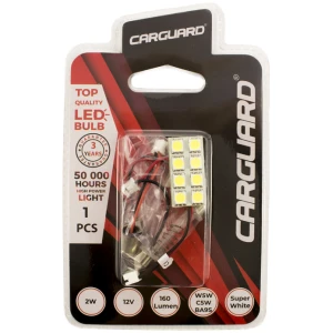 Afbeelding van Autolamp LED CLD312 W5W C5W BA9S - 160 Lumen 6000K Can-Bus - SMD 2W 12V - Lange Levensduur 50.000u [50750] -