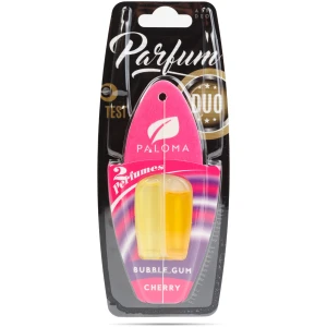 Afbeelding van Auto Luchtverfrisser Duo – Cherry & Bubble Gum Geur – 2 x 2,5 ml Parfum – Werkt tot 6 Weken –