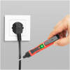 Afbeelding van Spanningsdetector Spanningszoeker Contactloos - 70-250V AC Met Licht- en Geluidsalarm - Penmodel Met