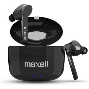 Afbeelding van Maxell BT Dynamic+ TWS oordopjes - Bluetooth 5.0 - Type-C snelladen - Ultra Bass - 3-4 uur speeltijd -