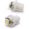 Afbeelding van 2x LED Autolamp B8,5d - 18 Lumen 6000K - 1x SMD 0,25W 12V - Lange Levensduur 50.000u - Helder Wit Licht
