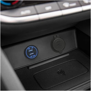 Afbeelding van Inbouw USB-aansluiting voor Sigarettenaansteker - Blauw LED - 12/24 V [54926BL] - 96e6 4ce0 4a01 ab34