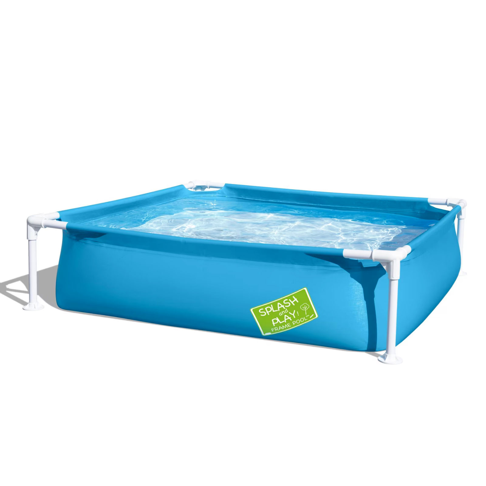 Afbeelding van Bestway Vierkant Kinderzwembad met Stijve Wanden - 122 x 122 x 30,5 cm - 365L - UV-bestendig - Incl.