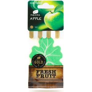 Afbeelding van Paloma Gold Fresh Fruit Apple Luchtverfrisser Auto – Hangend – Min. 2 Weken Geur – Auto & Interieur