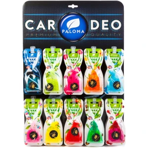 Afbeelding van Auto Luchtverfrisser Happy Bag Set – Display met 35 Geurzakjes – Mix van Vanilla, Exotic, New Car, Sport,