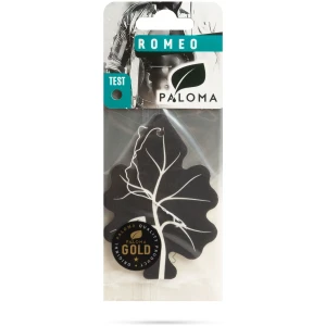 Afbeelding van Auto Luchtverfrisser Paloma Gold Romeo – Geurhanger – Werkt tot 2 Weken – Elegante Parfumgeur voor Auto