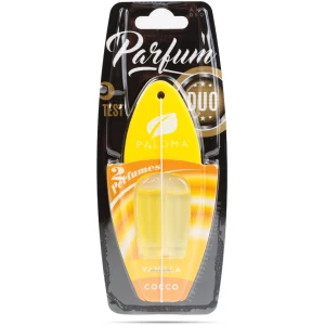 Afbeelding van Auto Luchtverfrisser Duo – Vanilla & Coconut Geur – 2 x 3 ml Parfum – Werkt tot 6 Weken –