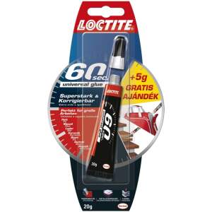 Afbeelding van Loctite 60 Sec Universele Lijm – 15 + 5 g – Sneldrogend in 60 Seconden – Extra Sterk & Transparant