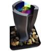 Afbeelding van Kunststof LED Binnenfontein (tafelmodel) Feng Shui Fontein - Kunststof Indoor Fontein – 22 x 22 x 28 cm –