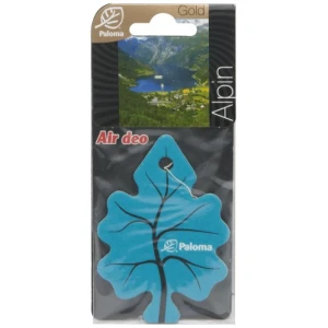 Afbeelding van Paloma Gold Alpin Luchtverfrisser Auto – Hangend – Min. 2 Weken Geur – Auto & Interieur – 1 Stuk