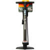Afbeelding van Hand Fietspomp 50cm - Zwart - Tot 120 PSI met Drukmeter - Robuust & Universeel - Geschikt voor MTB,