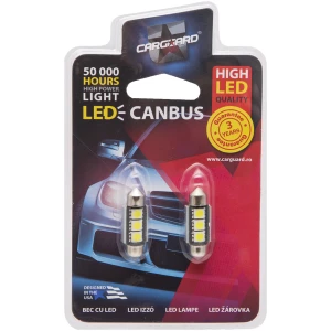 Afbeelding van 2x LED Autolamp Sofit 36mm - 54 Lumen 6000K - 3x SMD 3W 12V - Lange Levensduur 50.000u - Helder Wit Licht