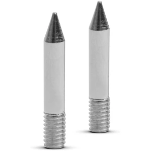 Afbeelding van Puntige Soldeertips Voor 28005 en 28006 - 2 Stuks Per Verpakking - Vervangtips Voor Soldeerbout [28005A] -