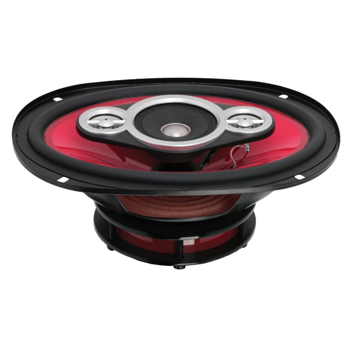 Afbeelding van M.N.C DevilX 4-wegs autoluidsprekers - 6,5 x 9" (165 x 236 mm) - 150 W - 4 ohm - supertweeter - robuuste