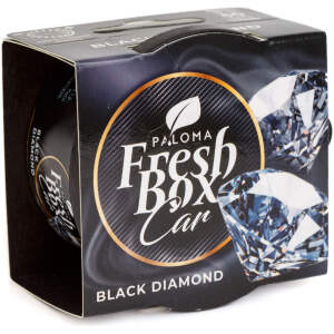 Afbeelding van Auto Luchtverfrisser voor Bekerhouder - Paloma Fresh box - Black Diamond - 25 g 1 Stuks [P20217] - ff07 492c