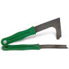 Afbeelding van Onkruidmes Set 2 Stuks 20 cm – Onkruid Verwijderaar – Tuinmes met RVS Blad – Anti-Slip Handgreep –