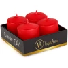 Afbeelding van Kaarsenset - zilver, ongeparfumeerd - 4 x 45 g 1 Stuks [58813C] - 026b 2087 4807 860b 35b967535a0b
