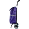 Afbeelding van Boodschaptas met Wieltjes - Uittrekbaar - Willekeurige kleur - 100 x 36 x 25 cm - Polyester - Max. 30 kg