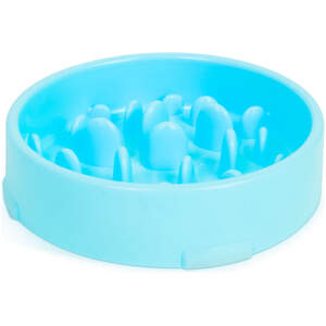 Afbeelding van Slow Feeder Hond – Anti Schrokbak Honden – Voerbak tegen Schrokken – 20 cm – Blauw [60009BL] - 0aa9