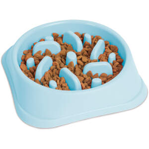 Afbeelding van Slow Feeder Hond – Anti Schrokbak Honden – Voerbak tegen Schrokken – Antislip – 20 cm – Blauw