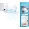 Afbeelding van Bewello - Windscherm voor Airco - Windgeleider Universeel 55 t/m 88 cm - (Met 3 Ventilatoren - Draaibaar +
