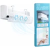 Afbeelding van Bewello - Windscherm voor Airco - Windgeleider Universeel 55 t/m 88 cm - (Met 3 Ventilatoren - Draaibaar +