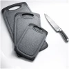 Afbeelding van 3x Snijplank - Set 3 Delig – BPA Vrij Kunststof Snijplanken – Antislip Handvaten – Met Lekrand –