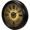 Afbeelding van Grote Wandklok 45 cm – Binnen/Buiten – Industrieel – Stil & Verlicht – Waterdicht – Met