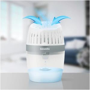 Afbeelding van Vochtvanger met Navulling 450g – Luchtontvochtiger tegen Vocht & Schimmel – Calcium Chloride –