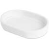 Afbeelding van Zeepbakje – Zeephouder Mat Wit – Resin – 11,8 x 8,3 cm – Badkamer Accessoire [BW3021C] - 4fcd 5700