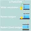 Afbeelding van Aquarium Stofzuiger en Aquarium Pomp - Handmatig - 240cm - Aquarium Schoonmaken - Premium Kwaliteit -