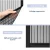 Afbeelding van HSXL Vliegengordijn voor Deur PRO - 91 x 210 cm - Zwart - Magnetische Hordeur - Zelfsluitend - Zonder Boren -