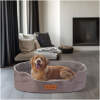 Afbeelding van Hondenmand – Zachte Hondenmand met Opstaande Rand – Hondenbed – 67 x 50 cm – Grijs [60046C] - 6055