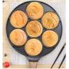 Afbeelding van Pannenkoekenpan Smiley / Emoji – Pancake Pan 7 Stuks – Antiaanbak – Geschikt voor Gas, Keramisch,