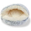 Afbeelding van Kattenmand Rond – Zachte Kattenmand met Opstaande Rand – Kattenbed – Ø50 cm – Grijs [60042A] - 6a8b