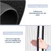 Afbeelding van HSXL Vliegengordijn voor Deur PRO - 91 x 210 cm - Zwart - Magnetische Hordeur - Zelfsluitend - Zonder Boren -