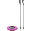 Afbeelding van Twister Fitness Disc met Weerstandskoorden - Draaibare Balansschijf Ø29 cm - Voor Buik, Heupen en