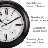 Afbeelding van Grote Wandklok 45 cm – Binnen/Buiten – Industrieel – Stil & Verlicht – Waterdicht – Met