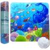 Afbeelding van HSXL - Antislipmat - 53x53CM - Incl. Netspons - Antislip Douchemat voor Kinderen met Zuignappen – Anti Slip