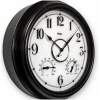 Afbeelding van Grote Wandklok 45 cm – Binnen/Buiten – Industrieel – Stil & Verlicht – Waterdicht – Met