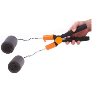 Afbeelding van X-Design Verfroller 21 cm - Voor Palen, Spijlen, Hekken & Hoeken - Dubbelzijdig - Spatvrij [A0097] - aa97