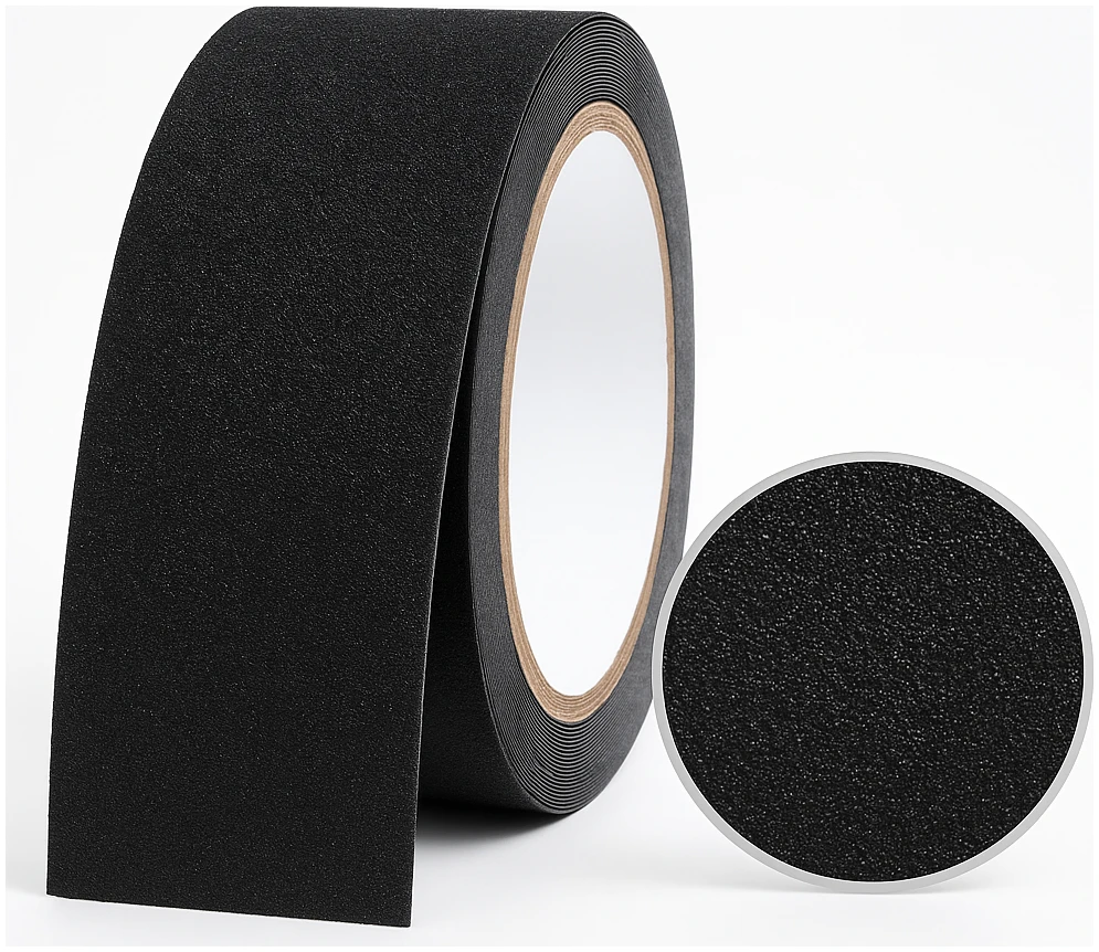 Afbeelding van Antislip tape trap - Anti Slip Strip Tape Zelfklevend - 10 M x 5 CM - Antislip Tape voor Trap, Vloer, Drempel