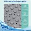 Afbeelding van HSXL - Antislipmat - 53x53CM - Incl. Netspons - Antislip Douchemat Grijs met Zuignappen – Anti Slip Douche