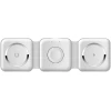 Afbeelding van Draadloze Oplader 3-in-1 – Qi Charging Station voor iPhone, Apple Watch en AirPods – 15W – Wit [BW2063]