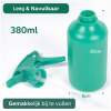 Afbeelding van Sprayflacon 380ml – Lege Sprayfles / Plantenspuit – Water Verstuiver – Kunststof Spray Bottle – Voor